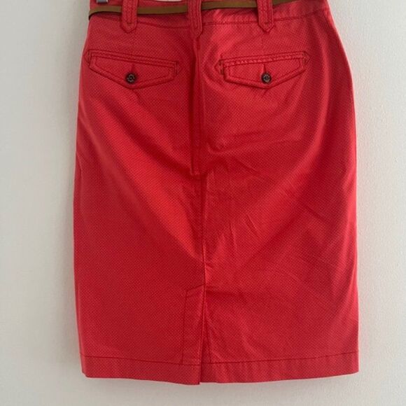 VTG LLoyd's WOMEN SKIRTS red and white polka dot skirt   SIZE MEDIUM - Picture 2 of 11